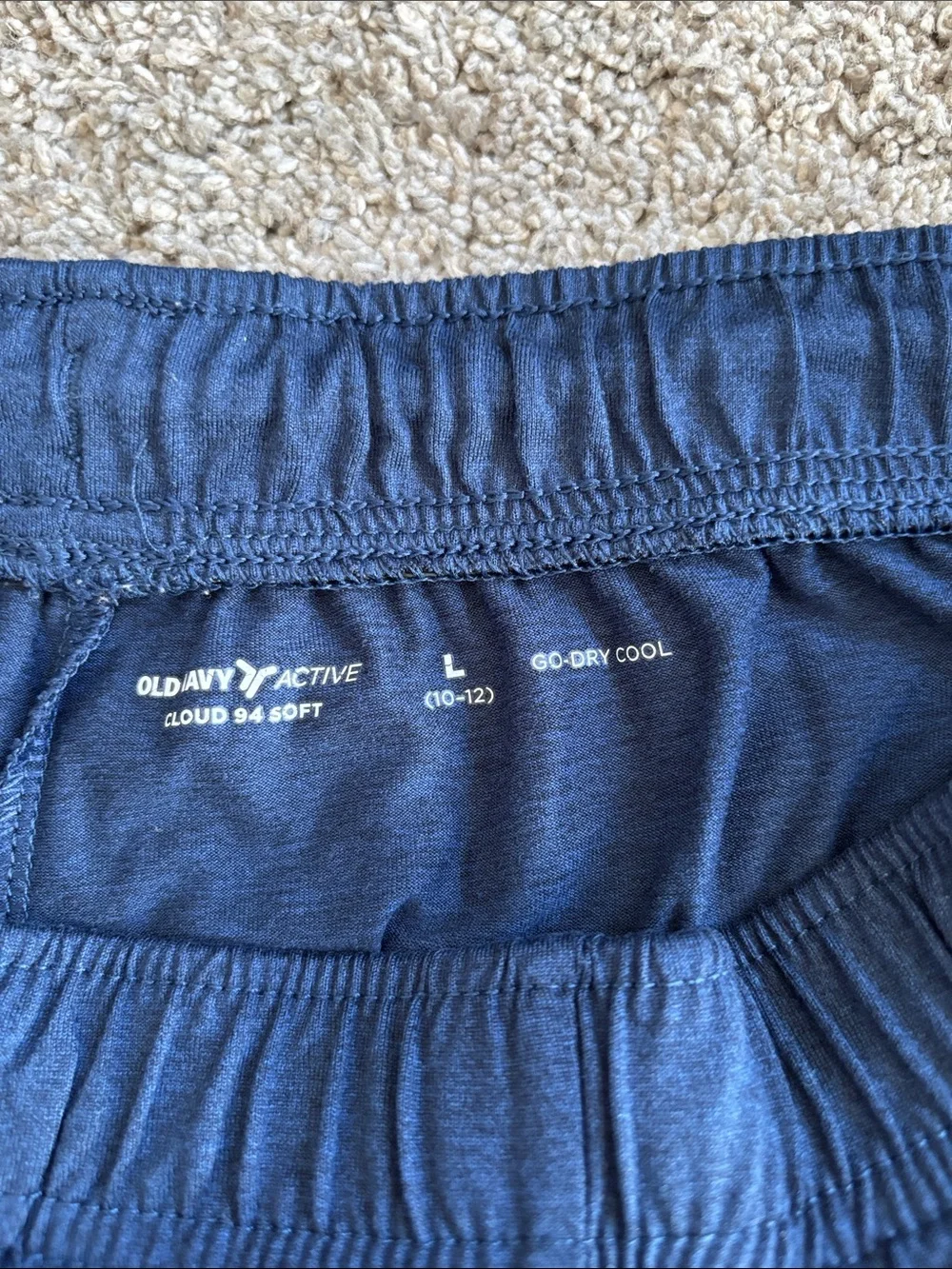 Old Navy Boys Dark Navy Athletic Shorts